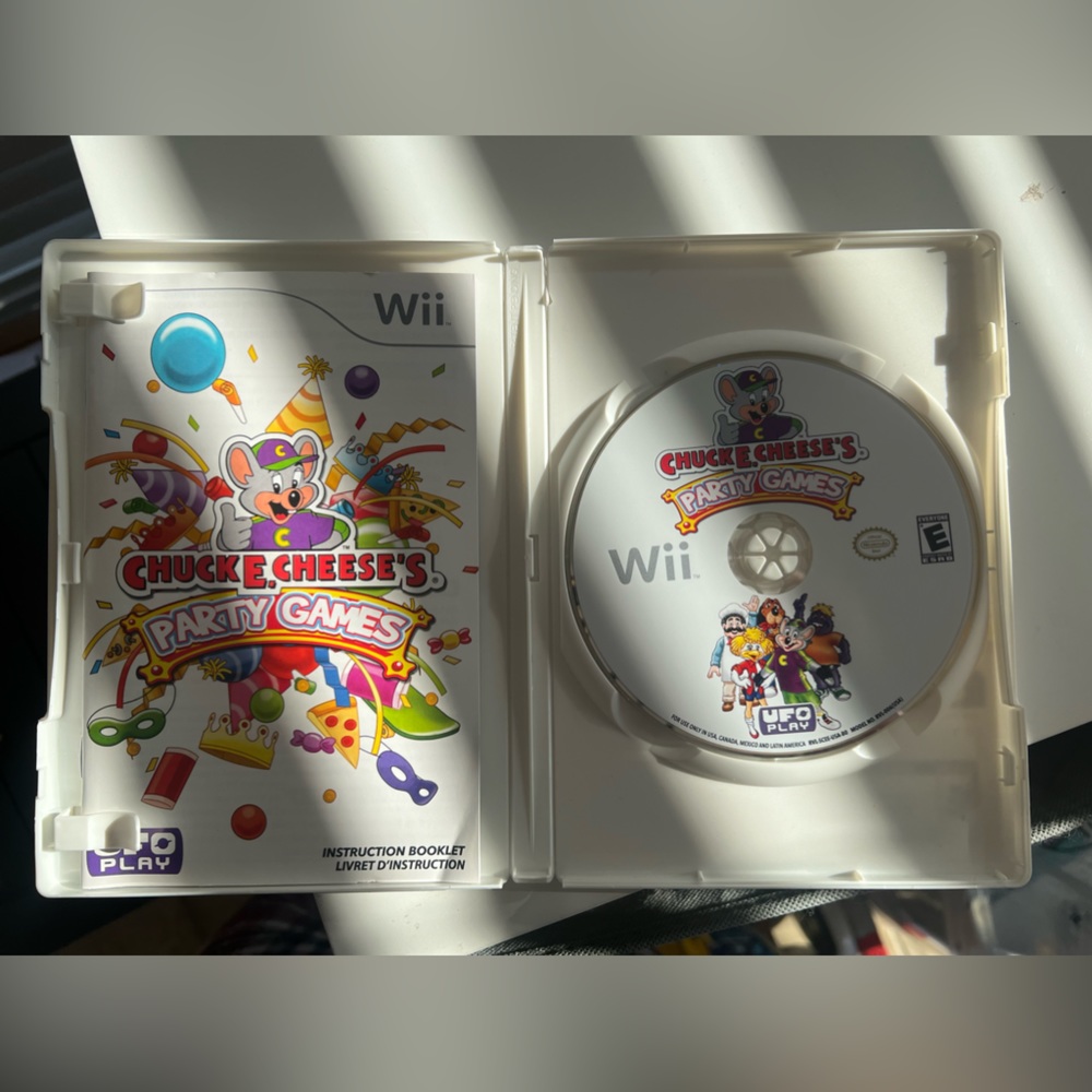 Chuck E Cheese’s Party Games for Wii